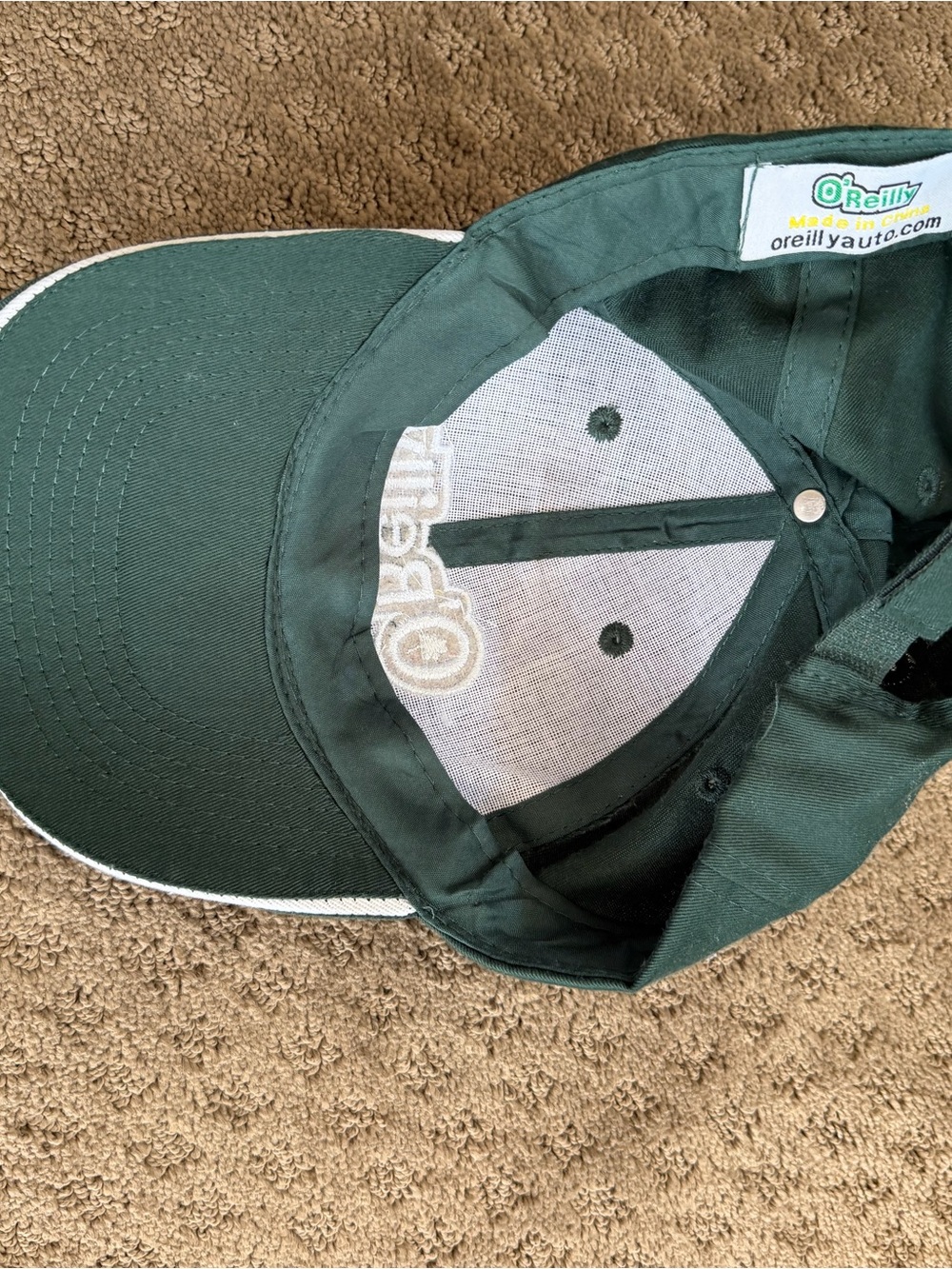 Green Baseball Cap - Picture 2 of 3